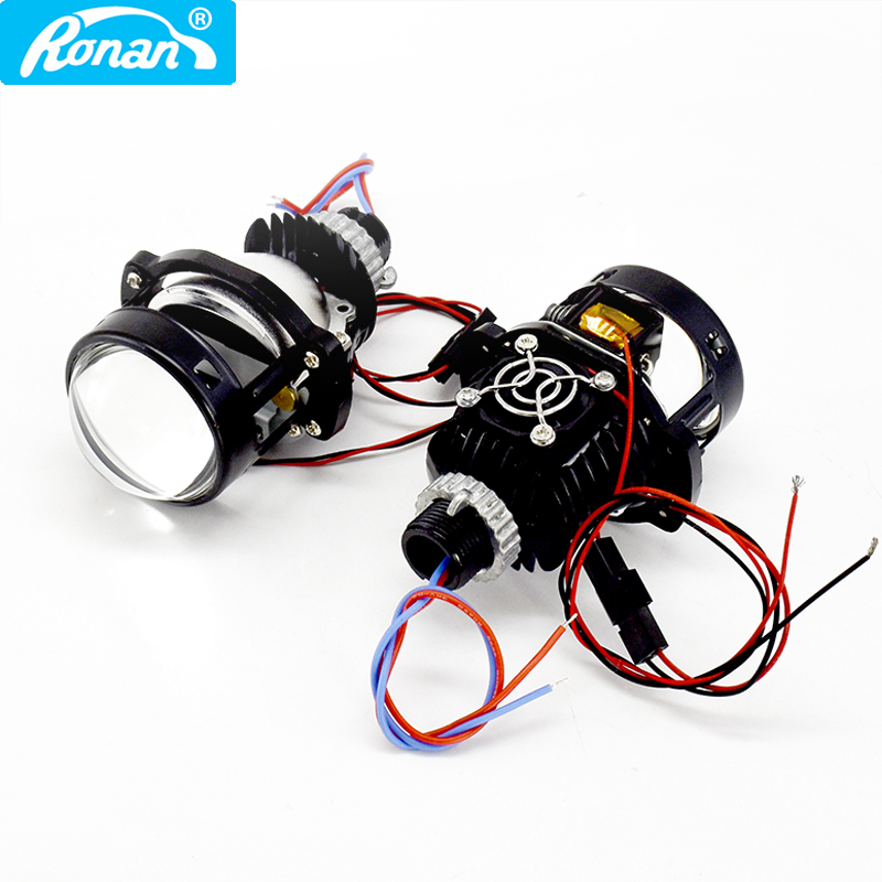 Home Cinema With Projector - RONAN-miniproyector bi-led para faro delantero de