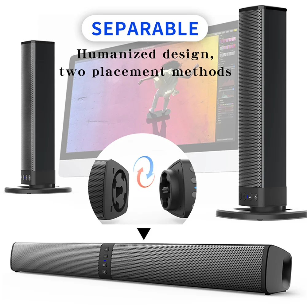 Home Cinema Complet - Barra de sonido inalámbrica Bluetooth para