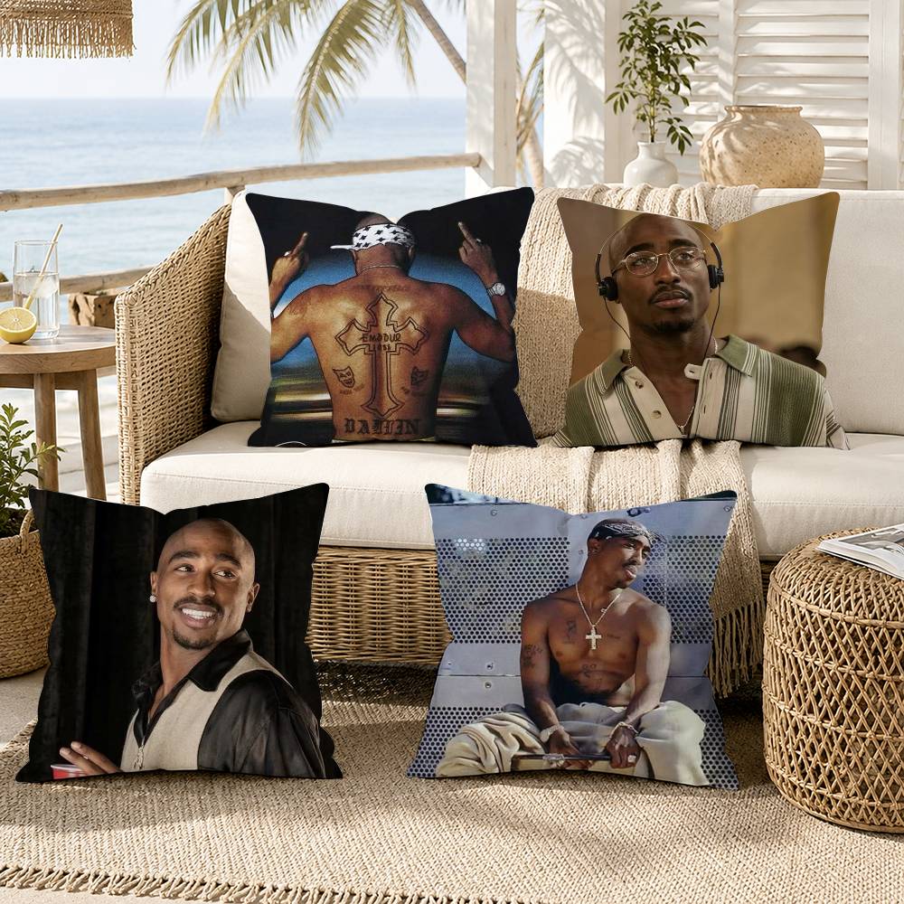 Recliner Sofa Cover - Funda de almohada Tupac Shakur Rap