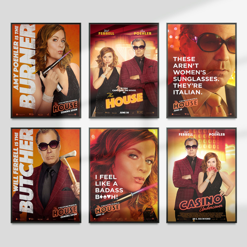 Home Cinema Films - Póster artístico impreso de película The