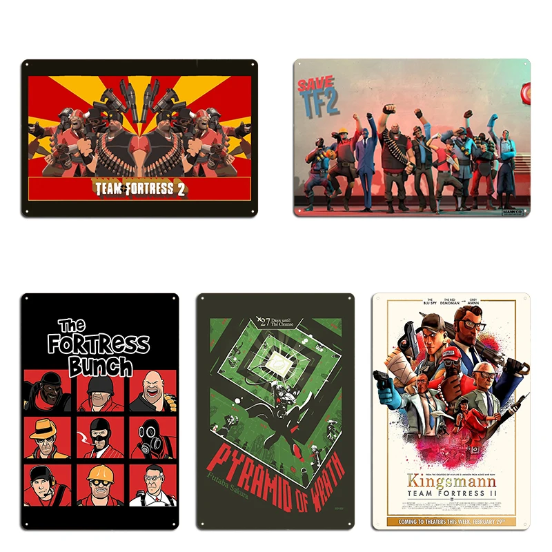 Vintage Home Cinema - Camiseta Clásica de Team Fortress 2