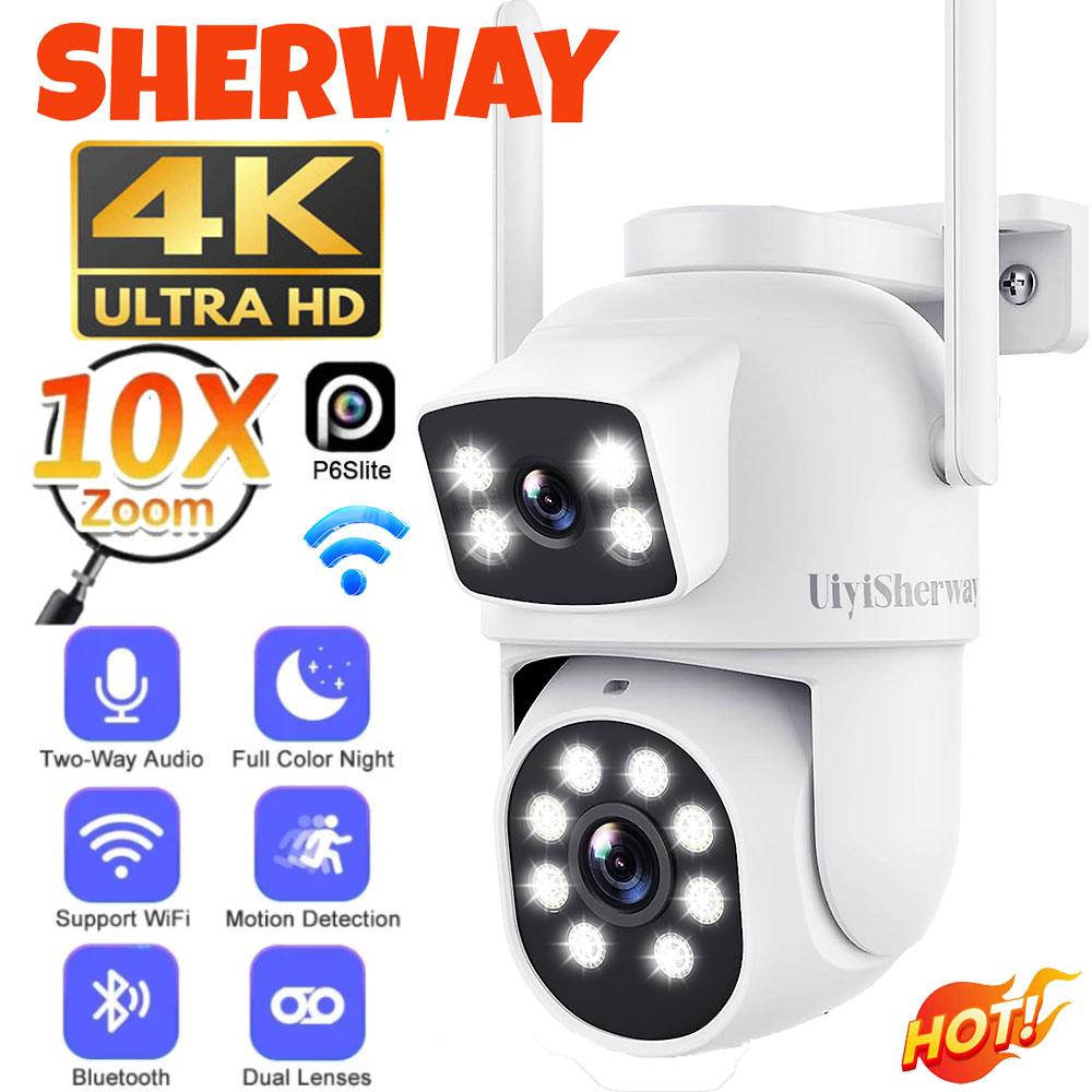 Home Cinema Wall Panels - UiyiSherway 4K cámara Wifi de doble