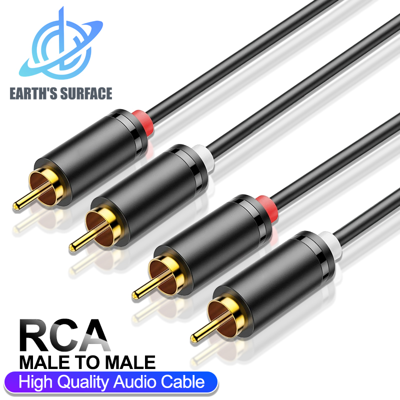 Home Cinema Heos - Cable RCA estéreo HIFI, Cable de