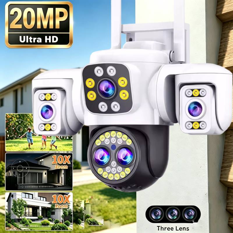 Home Cinema Wall Panels - Cámara de Vigilancia Wifi de 20MP