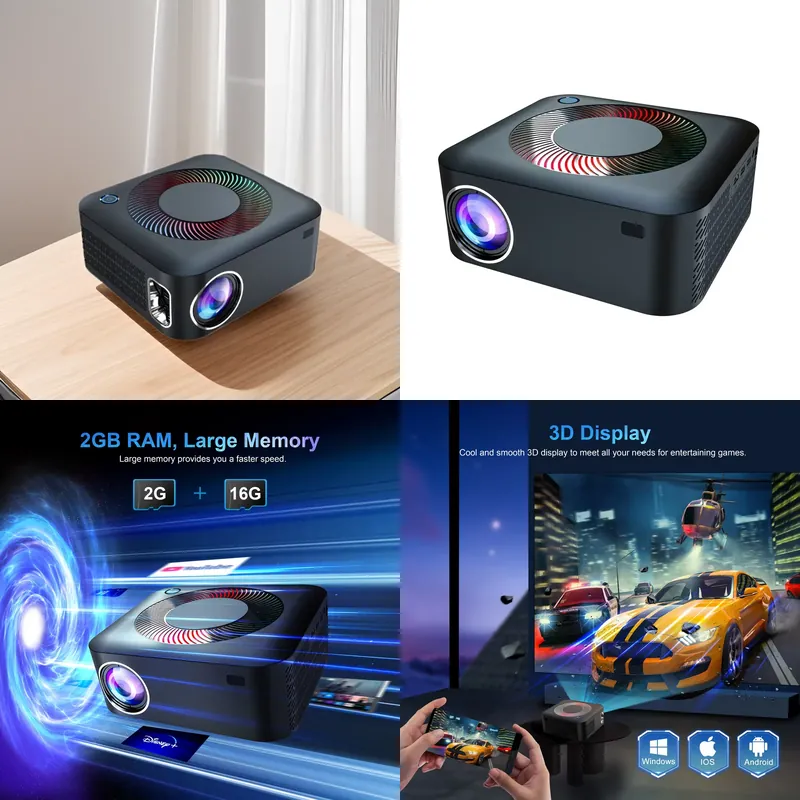 Home Cinema With Projector - Proyector XNANO X5 de Fábrica al