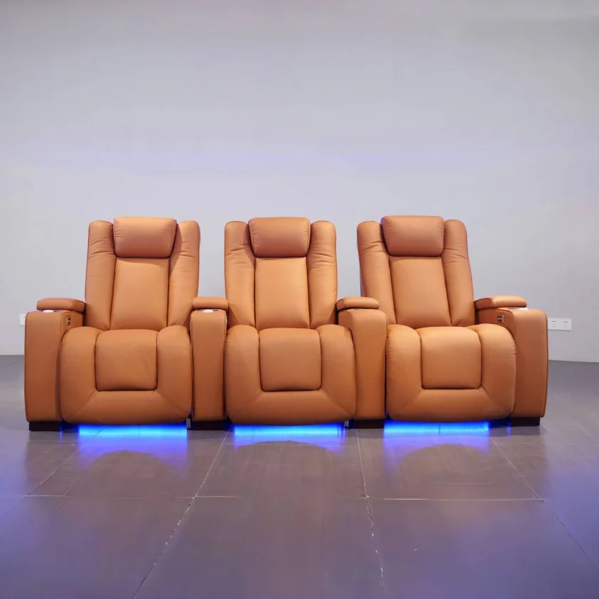 Home Cinema Recliner Chairs - Sofá Reclinable de Cine para 2