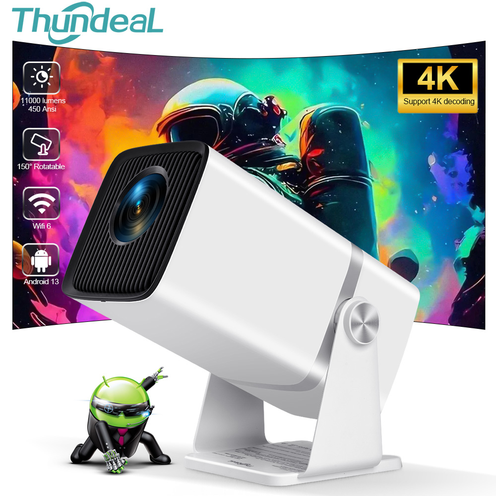 Home Cinema Complet - ThundeaL 4K Proyector Full HD FHD