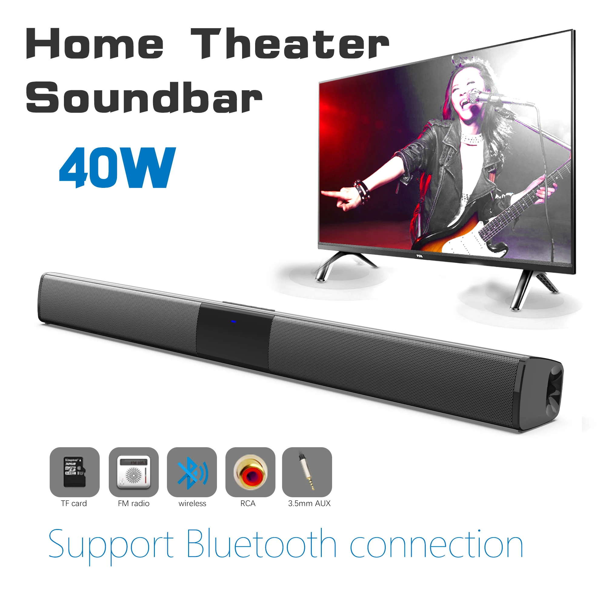 Home Cinema Complet - Barra de sonido de alta potencia