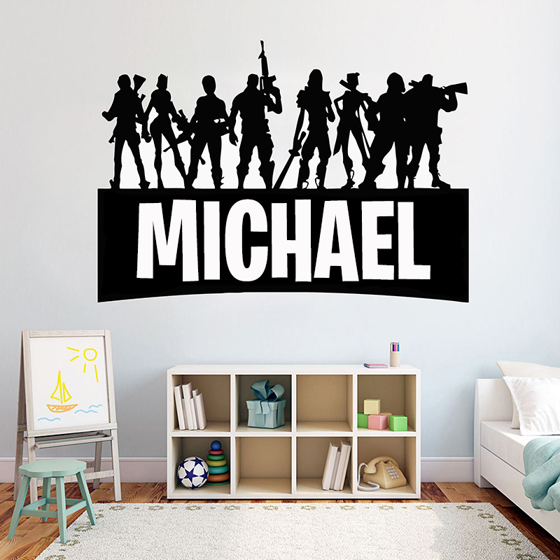 Home Cinema Wall Panels - Juego Gamer personalizado nombre decoración de