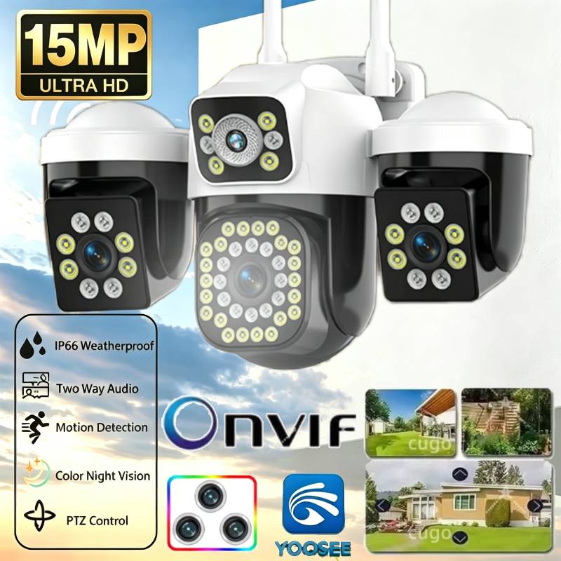 Home Cinema Wall Panels - Cámara de seguridad para exteriores PTZ