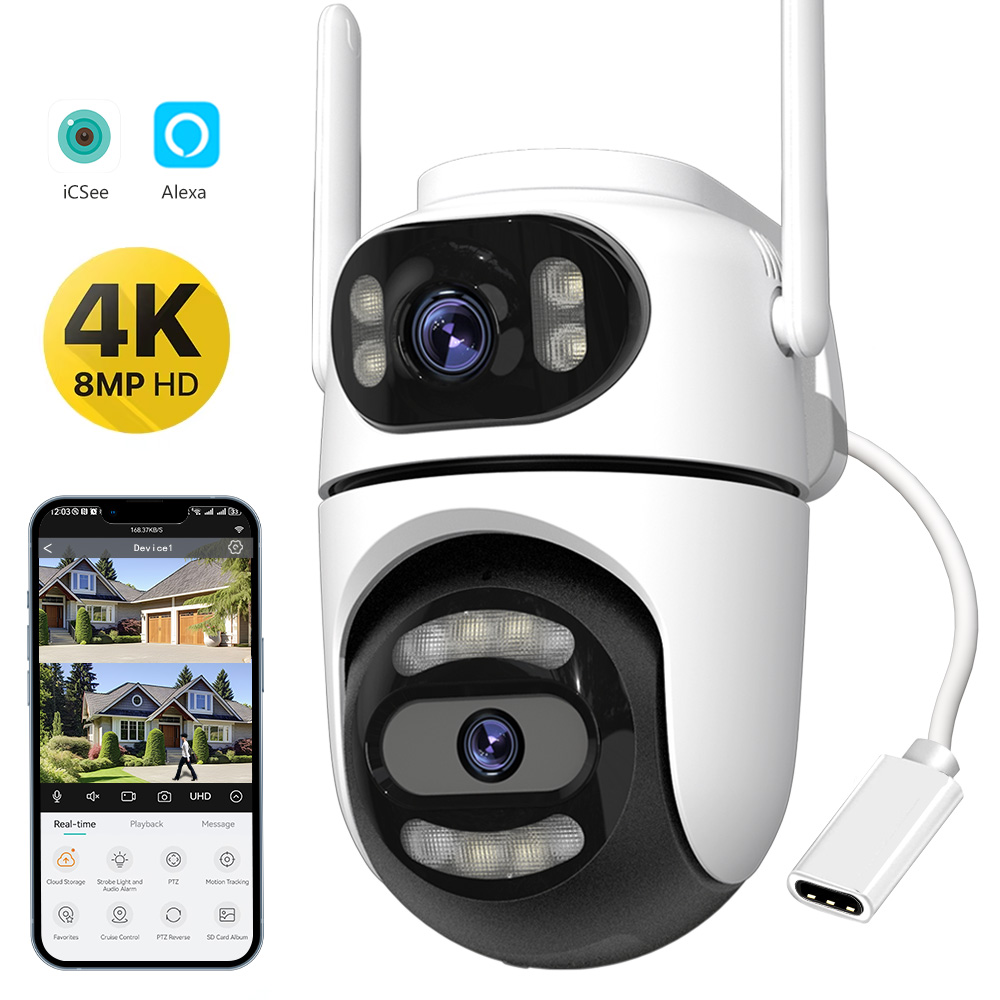 Home Cinema Wall Panels - Cámara PTZ Wifi HD 4K de