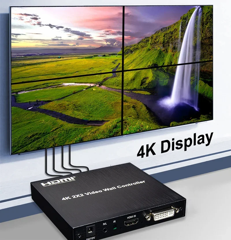 Home Cinema Wall Panels - Controlador de pared de TV 4K