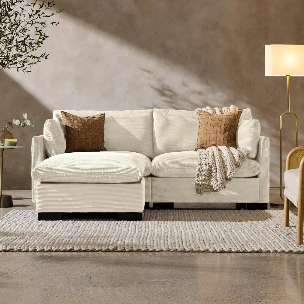 Recliner Sofa Cover - Sofá Loveseat Moderno para Sala de
