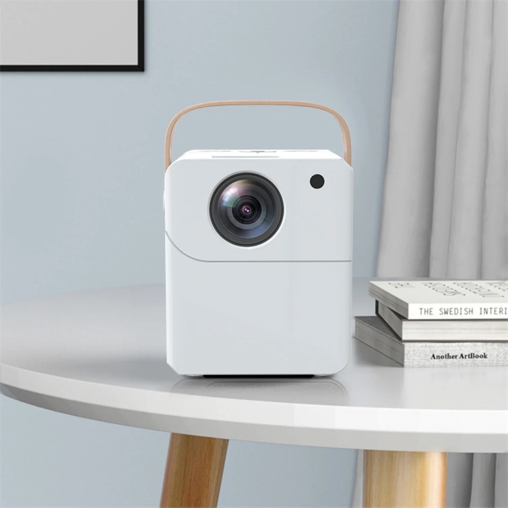 Home Cinema With Projector - Proyector portátil inteligente 4K Mini cine