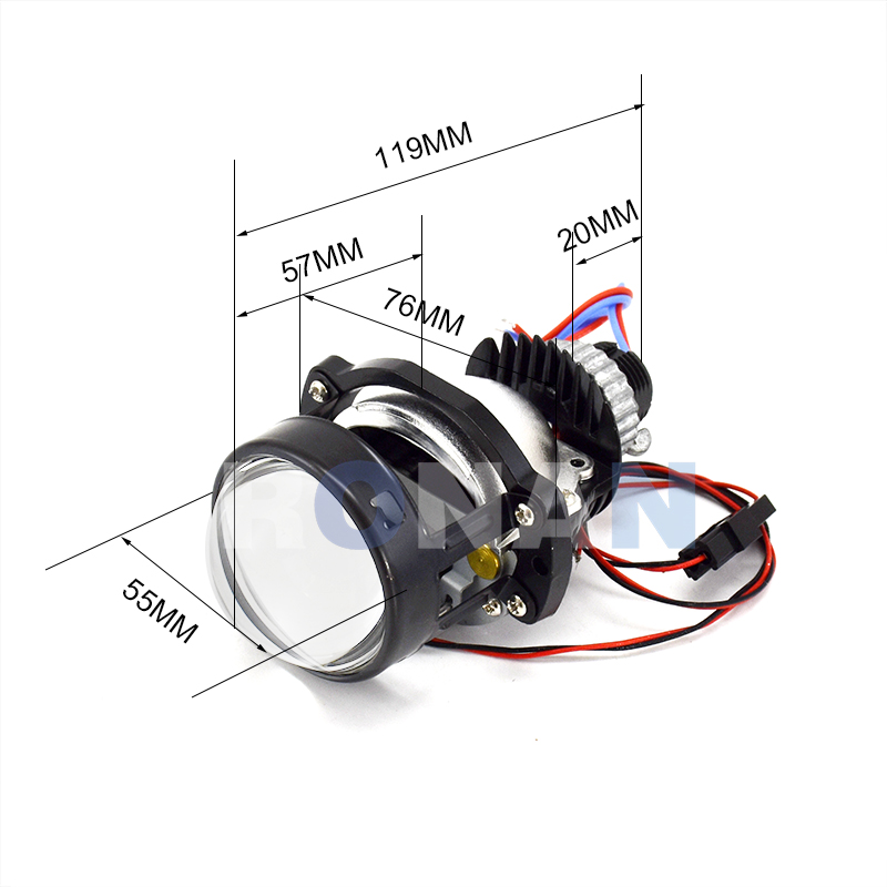 RONAN-miniproyector bi-led par - Home Cinema With Projector reseña y precio