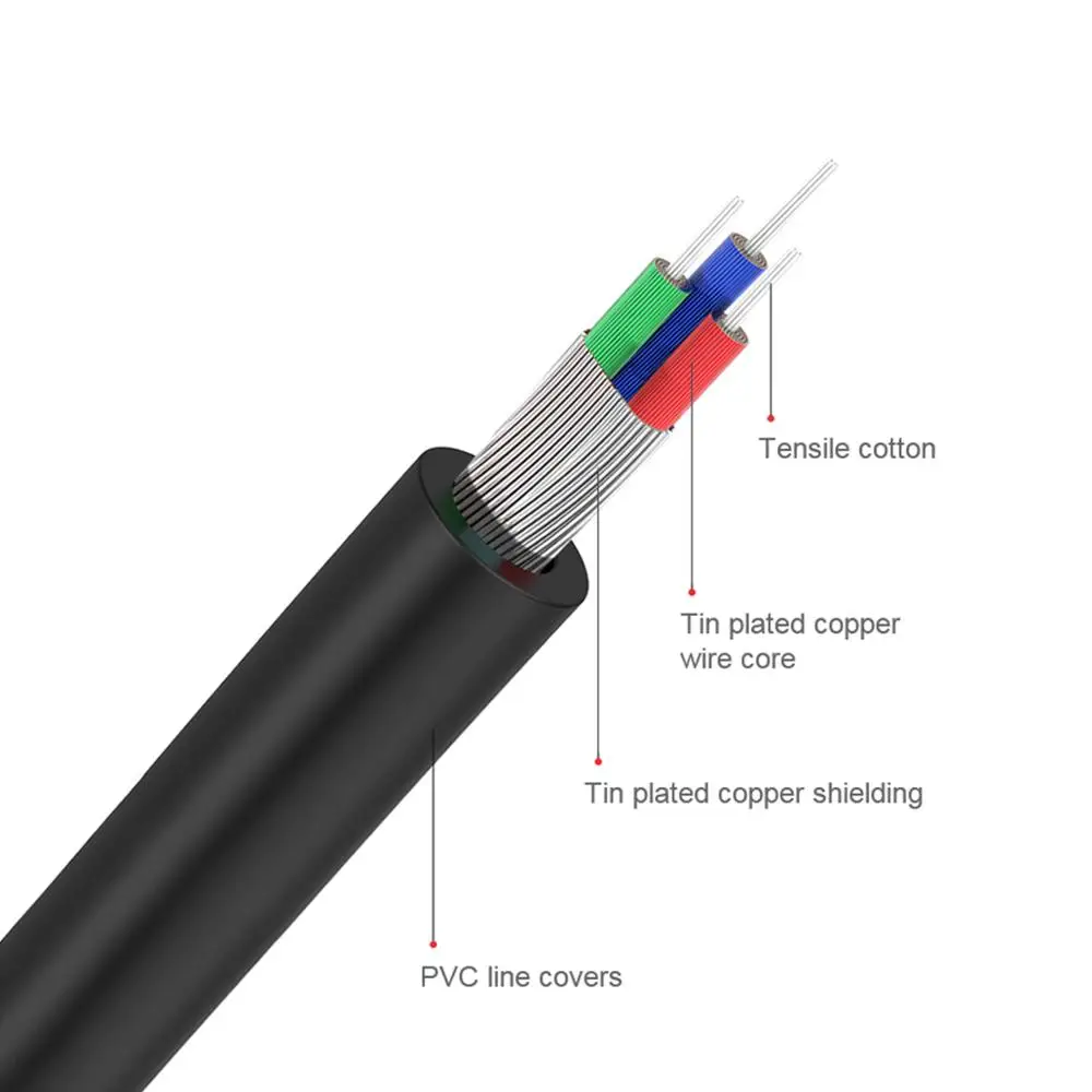 Cable RCA QGeeM 2RCA a 3.5mm,  - Home Cinema Heos reseña y precio
