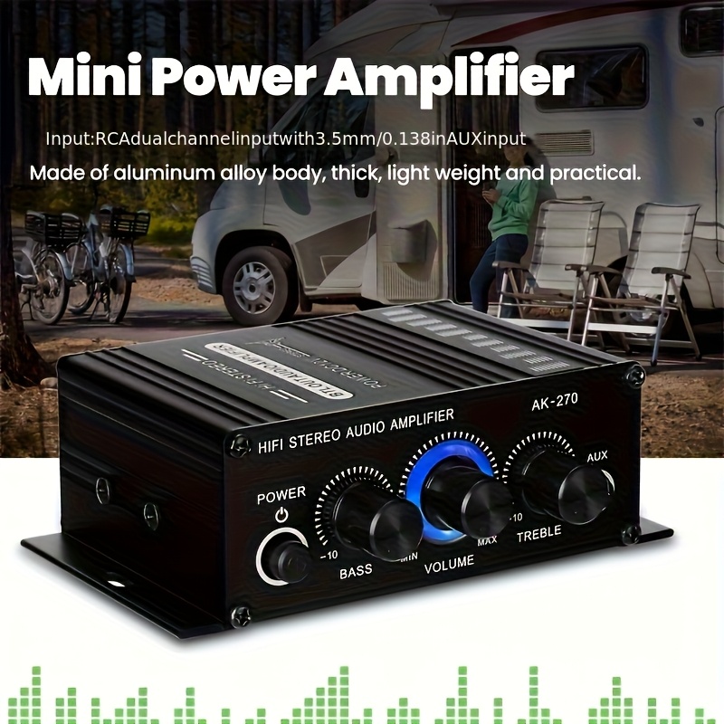 Amplificador de audio estéreo  - Home Cinema App reseña y precio