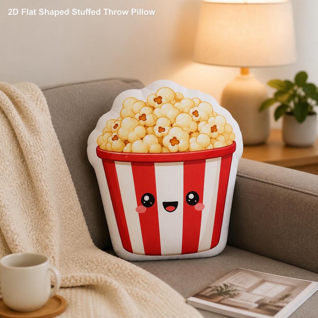 Cojín de Peluche con Forma de  - Home Cinema Food reseña y precio