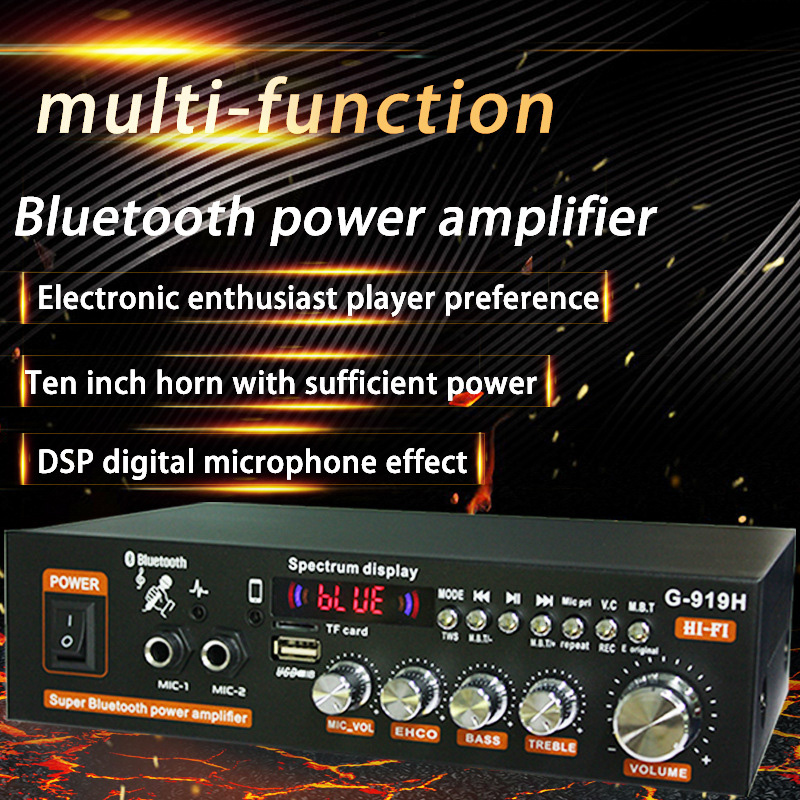 G-919H 1000W amplificadores de - Home Cinema Heos reseña y precio