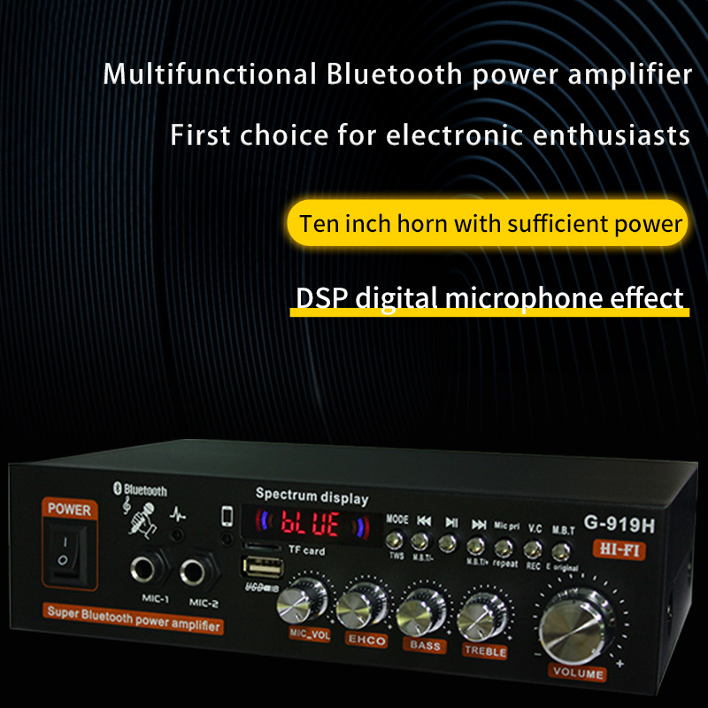 G-919H 1000W amplificadores de - Home Cinema Heos reseña y precio