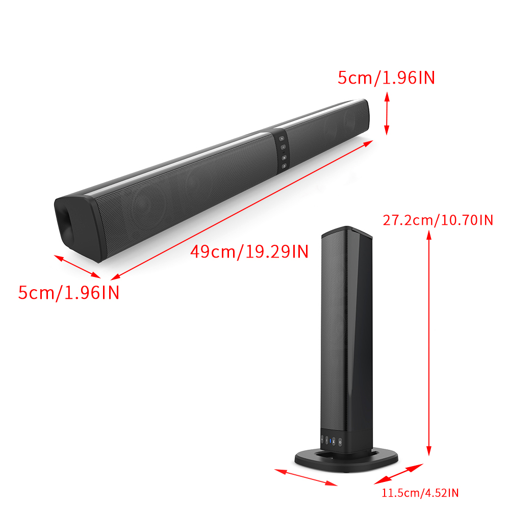 Potente barra de sonido, sonid - Home Cinema Wireless Speakers reseña y precio