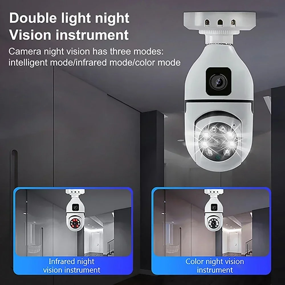 Cámara de seguridad con bombil - Home Cinema Wall Panels reseña y precio