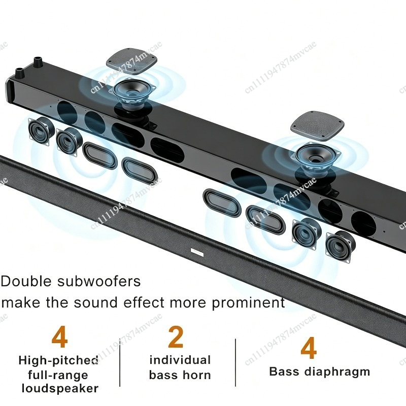 Barra de sonido estéreo 9D par - Home Cinema Wireless Speakers reseña y precio