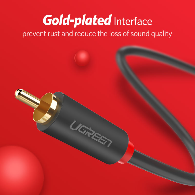 Ugreen-Cable de audio para dis - Home Cinema Heos reseña y precio
