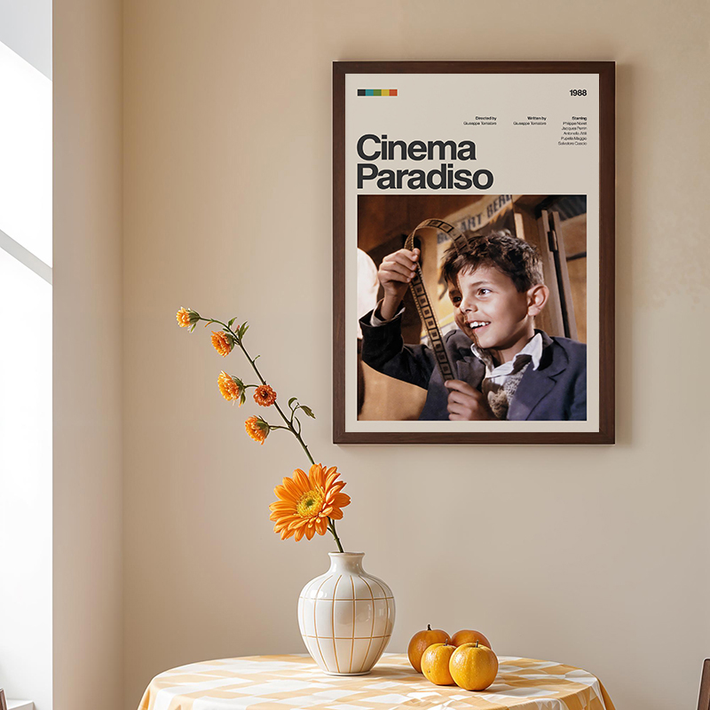 Póster de película clásica vin - Vintage Home Cinema reseña y precio