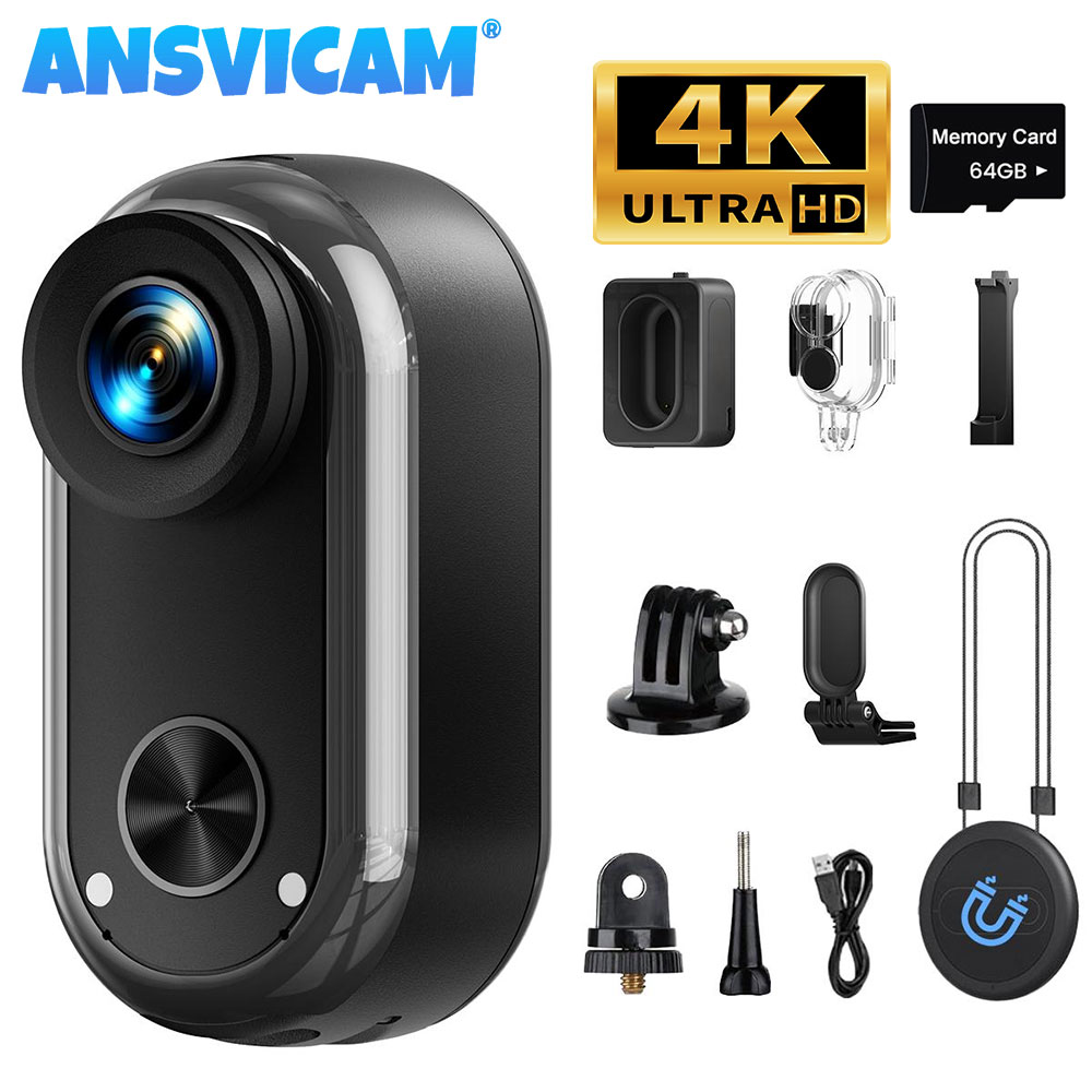 ANSVICAM Cámara de Acción Mini - Home Cinema Hd reseña y precio