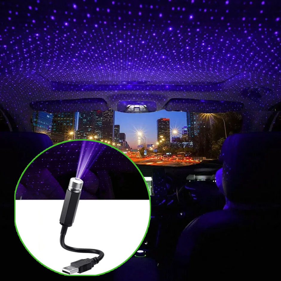 Luz Nocturna LED QXNY para Aut - Home Cinema With Projector reseña y precio