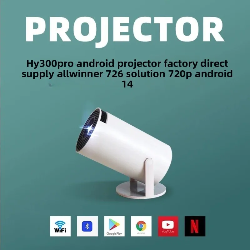 Proyector Portátil HY300Pro 4K - Home Cinema Hd reseña y precio