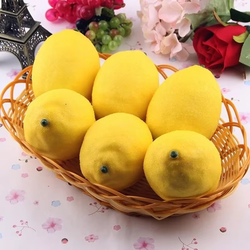 Fruta de limón Artificial, dec - Home Cinema Theatre reseña y precio
