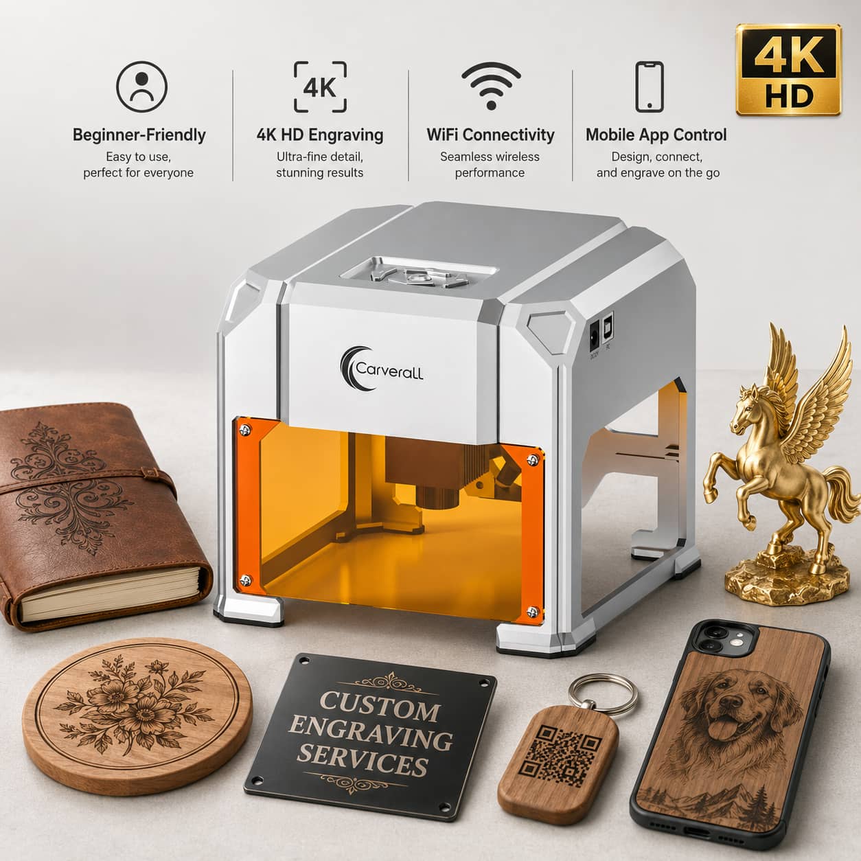 Máquina de Grabado Láser Carve - Home Cinema Hd reseña y precio