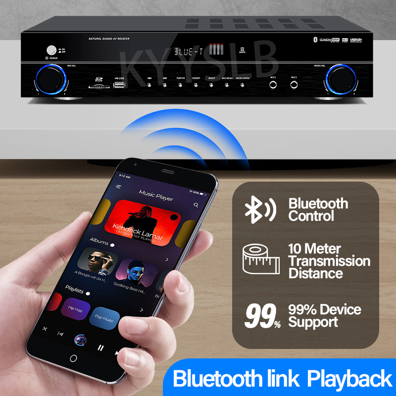 Amplificador Bluetooth de 900W - Home Cinema Heos reseña y precio