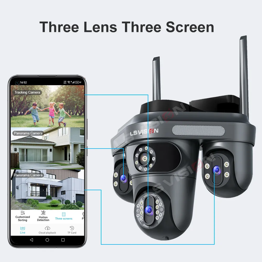 LS visión Triple pantallas Cám - Home Cinema Wall Panels reseña y precio