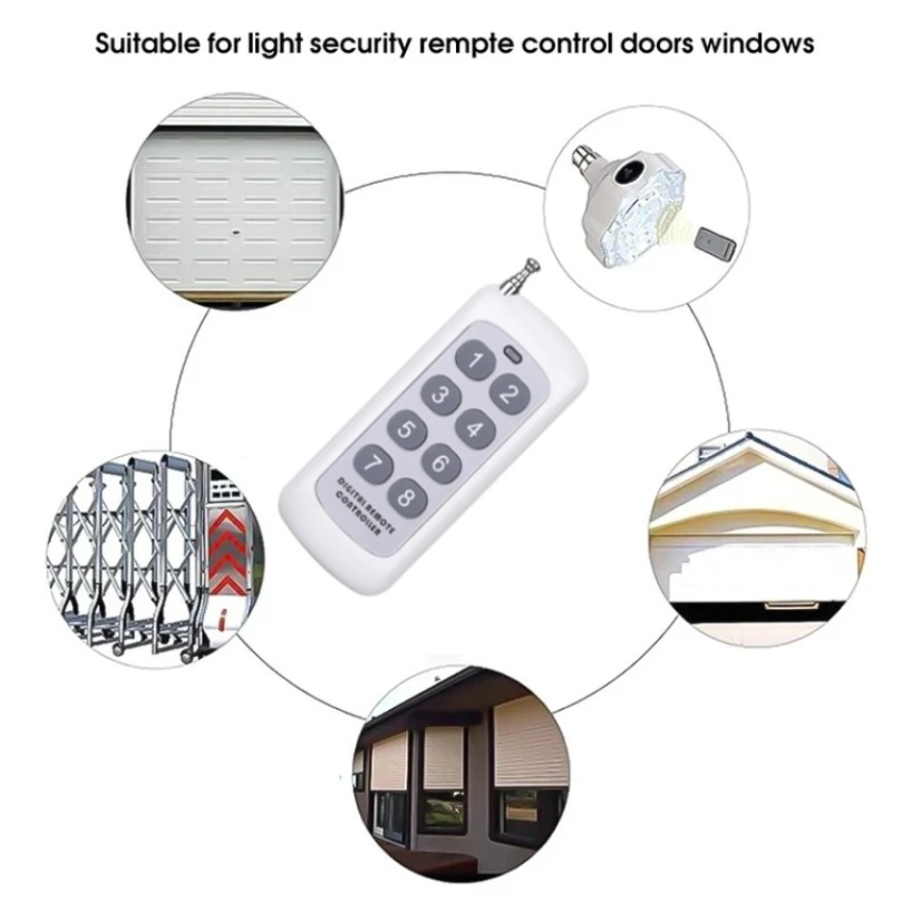 Control remoto inalámbrico RF  - Home Cinema Wireless Speakers reseña y precio