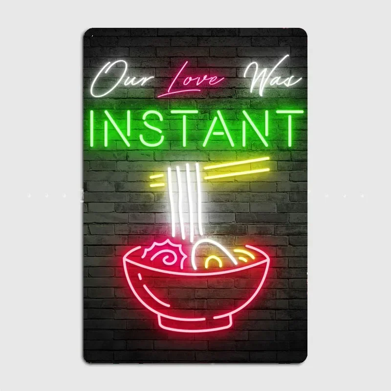 Neón amor fideos comida letrer - Home Cinema Food reseña y precio