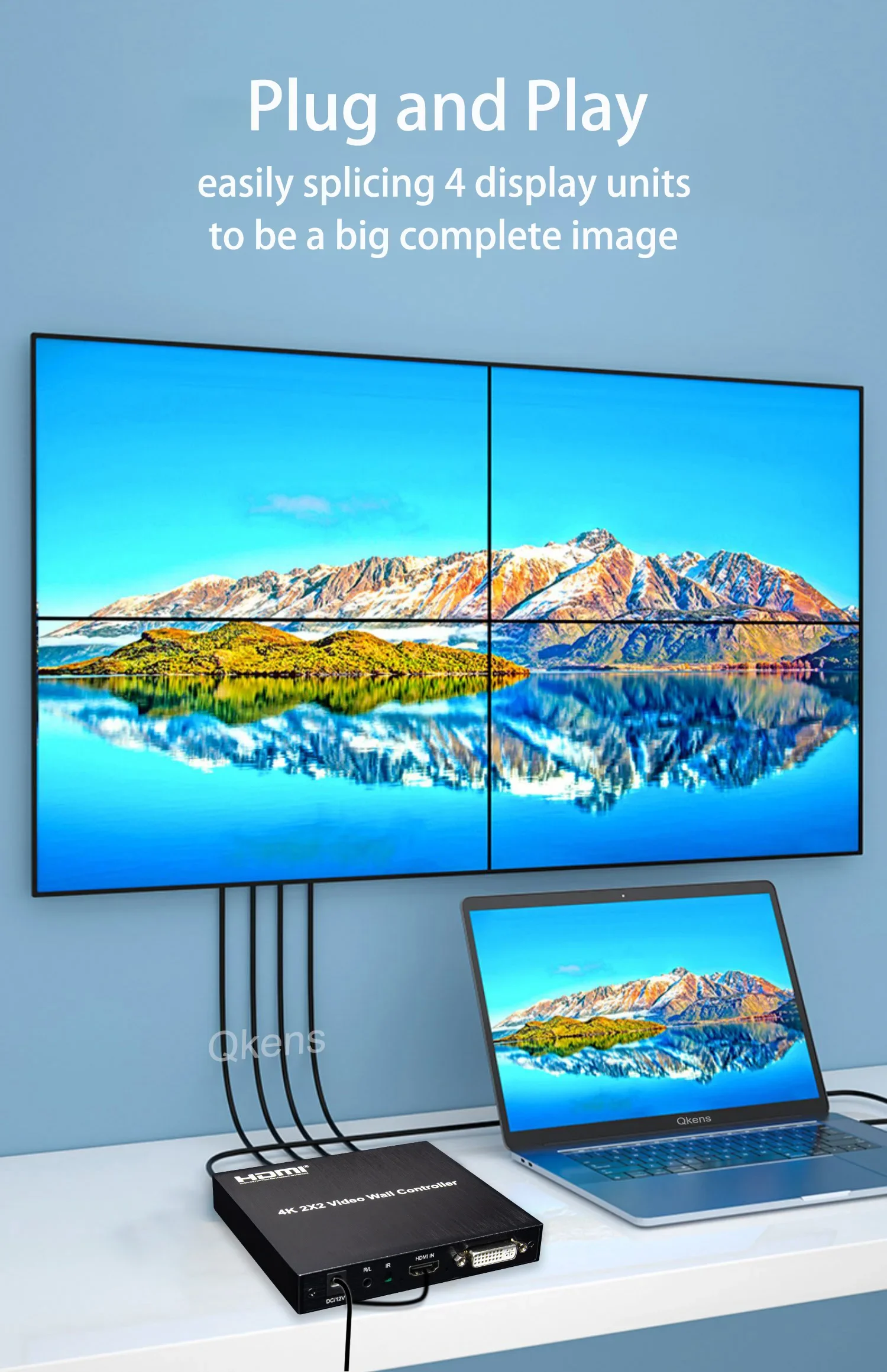 Controlador de pared de TV 4K  - Home Cinema Wall Panels reseña y precio