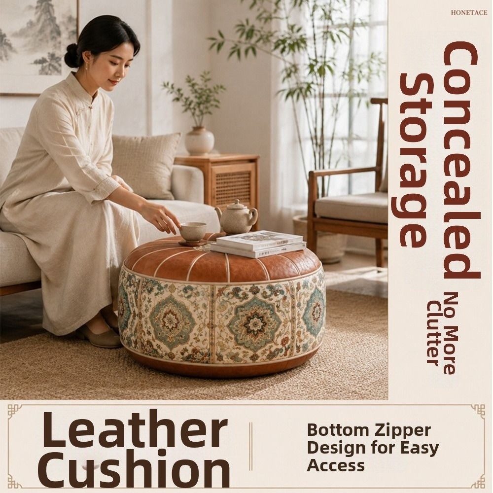 Nuevo Puf Otomano de Cuero PU  - Recliner Sofa Cover reseña y precio