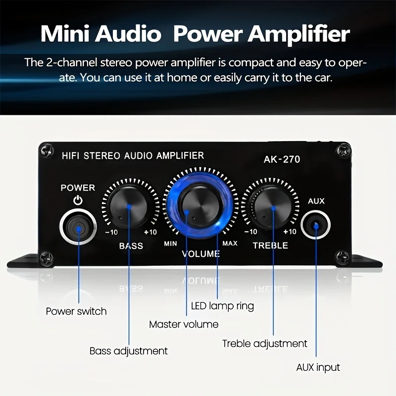 Mini Amplificador de Potencia  - Home Cinema Heos reseña y precio