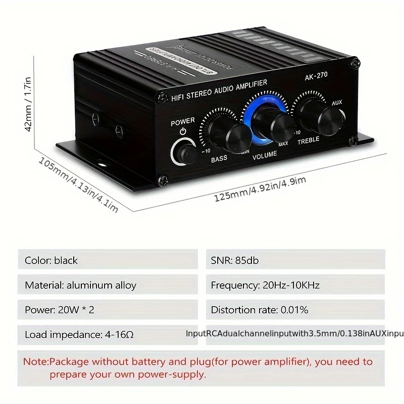 Mini Amplificador de Potencia  - Home Cinema Heos reseña y precio