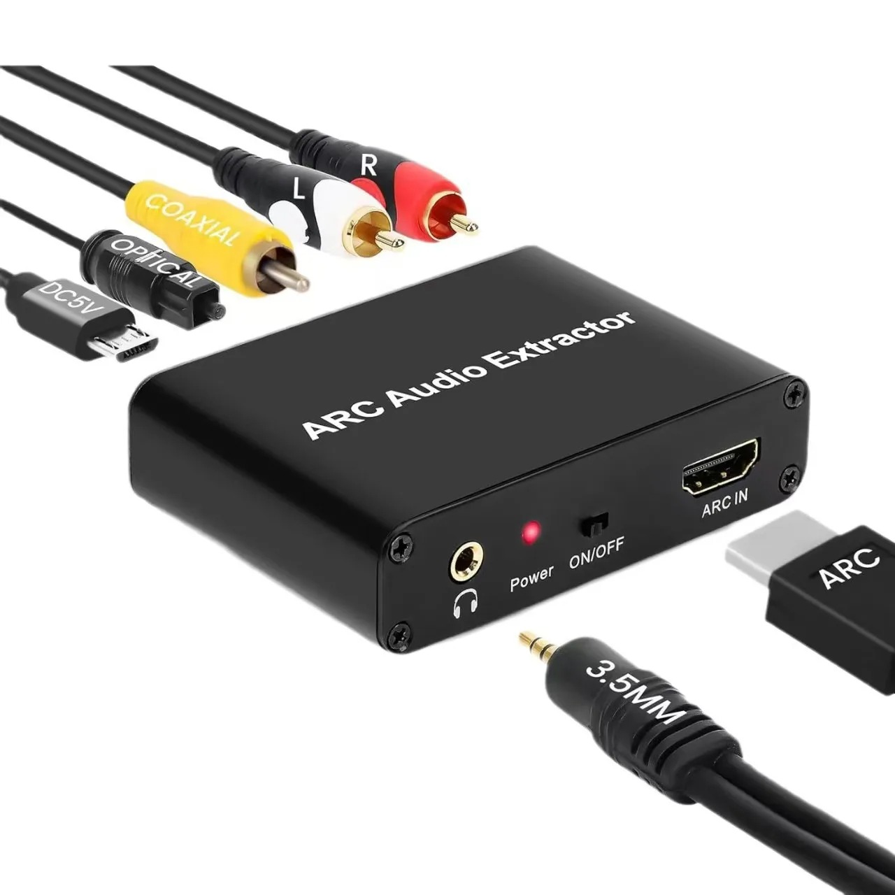 Extractor de Audio HDMI 4K Com - Home Cinema Hd reseña y precio