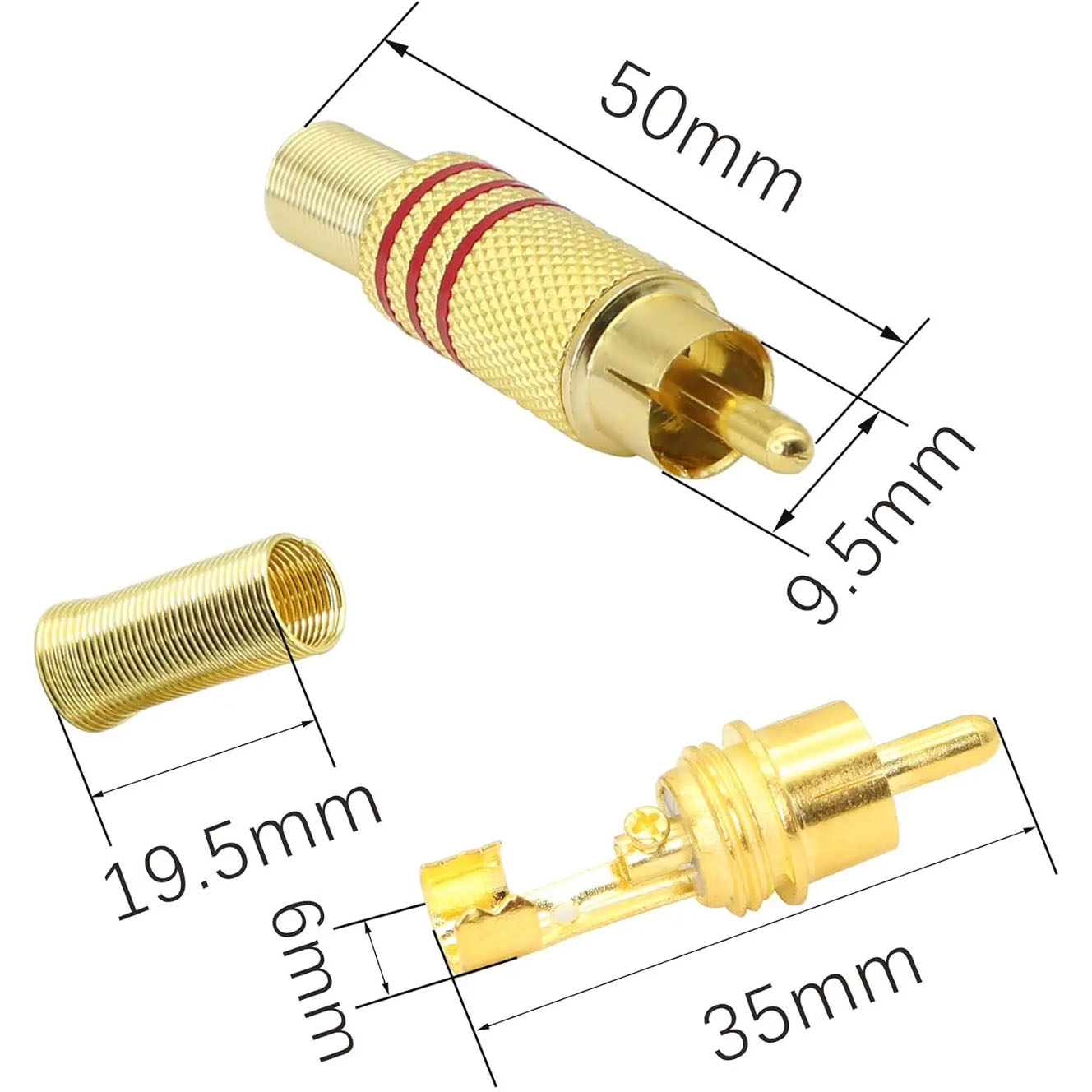 Conector de Audio y Video RCA  - Home Cinema Heos reseña y precio