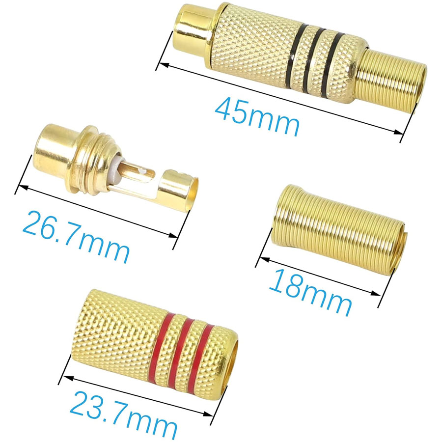 Conector de Audio y Video RCA  - Home Cinema Heos reseña y precio