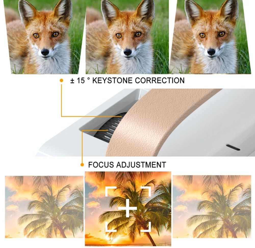 Proyector portátil inteligente - Home Cinema With Projector reseña y precio