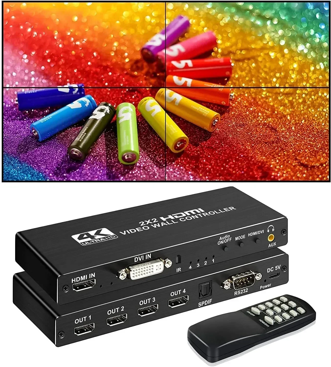 Controlador de pared de vídeo  - Home Cinema Wall Panels reseña y precio