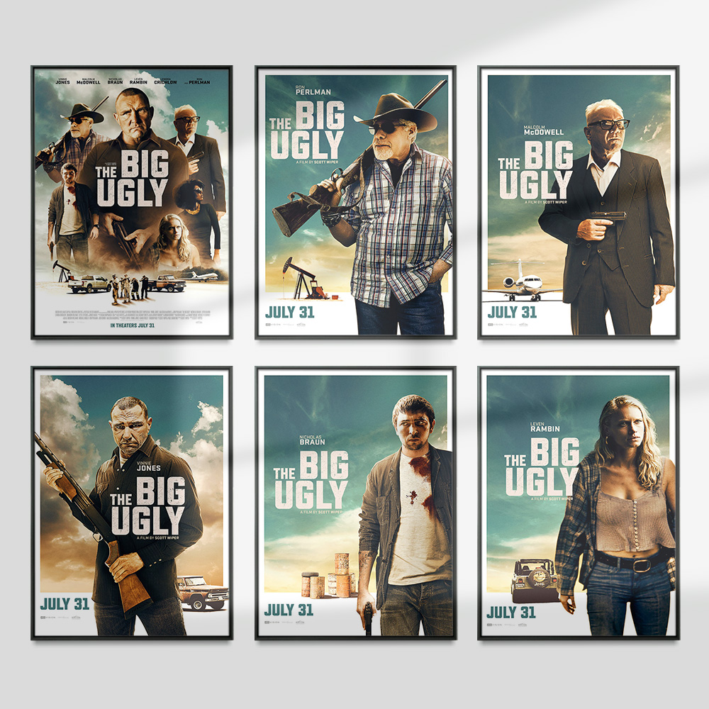 Póster artístico impreso de pe - Home Cinema Films reseña y precio